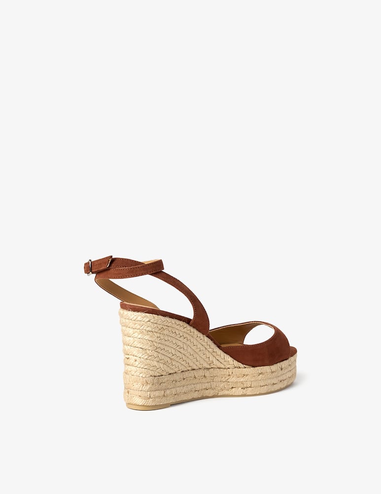 rinascente Castaner Brook suede wedge sandals