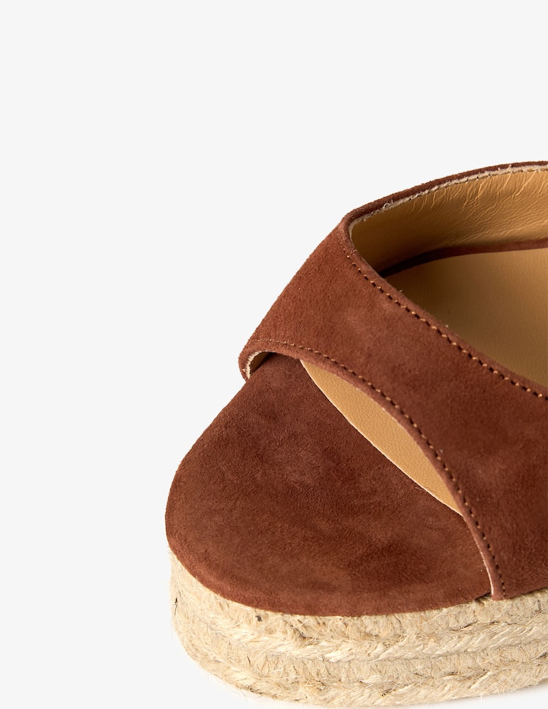 rinascente Castaner Brook suede wedge sandals