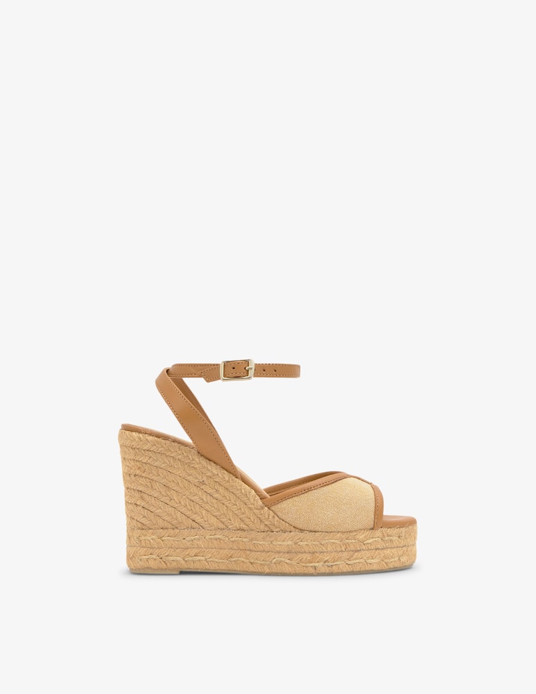 rinascente Castaner Brigitte canvas wedge sandals