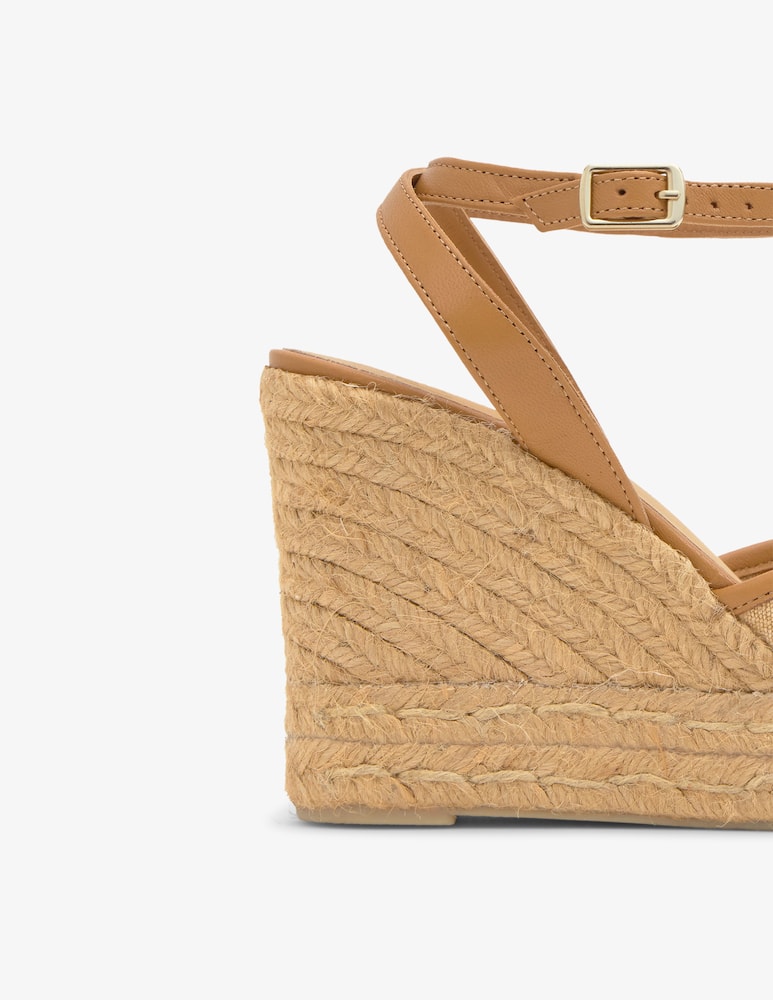 rinascente Castaner Brigitte canvas wedge sandals