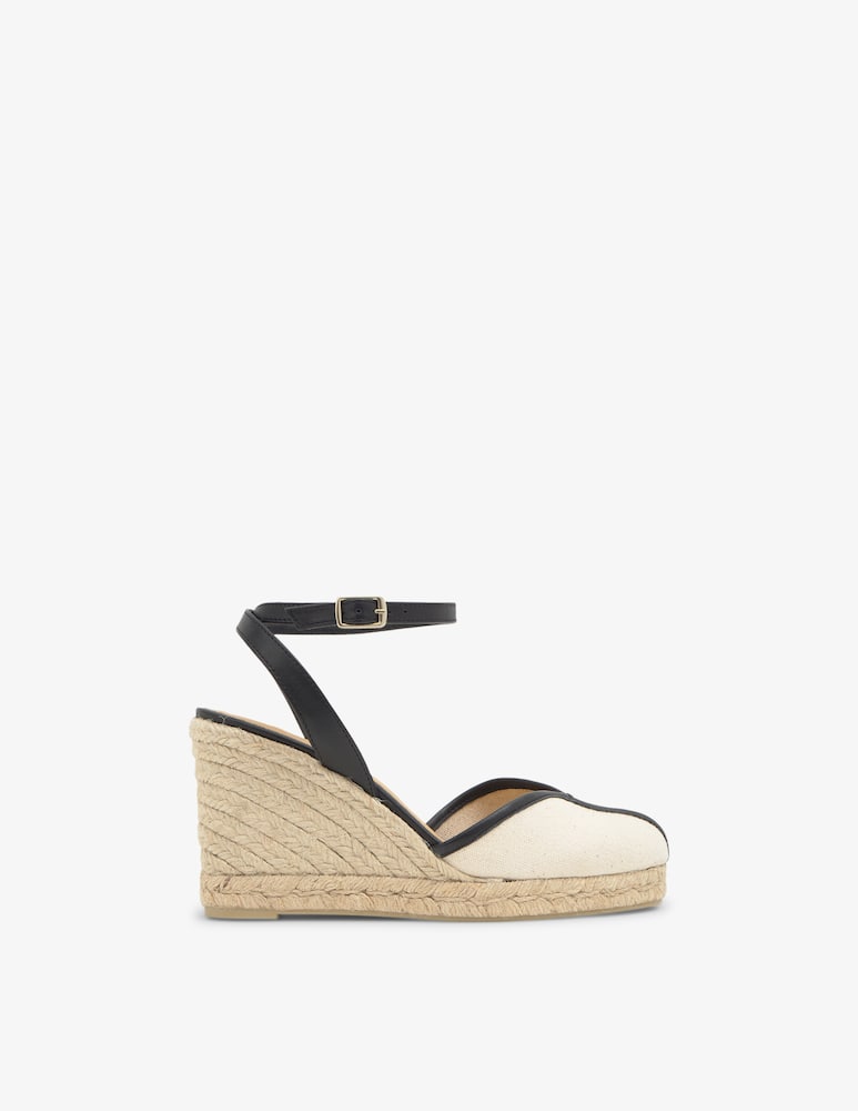 rinascente Castaner Cecilia canvas wedge sandals