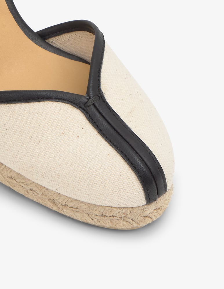 rinascente Castaner Cecilia canvas wedge sandals
