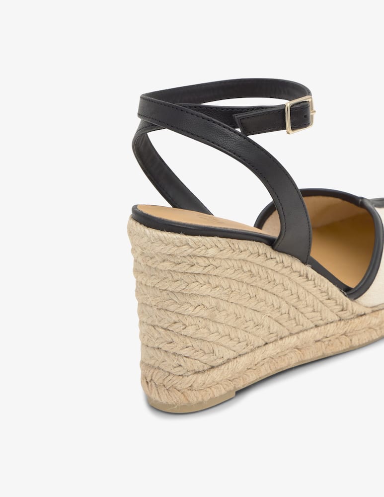 rinascente Castaner Cecilia canvas wedge sandals