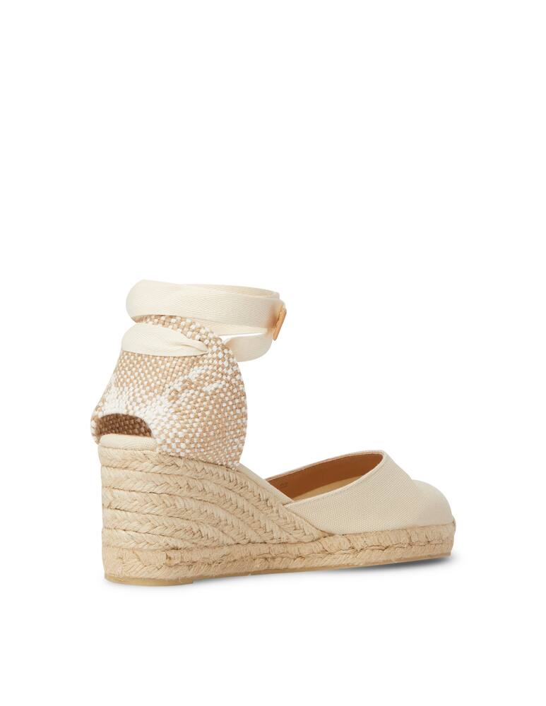 rinascente Castaner Decollete con zeppa Carina - bianco