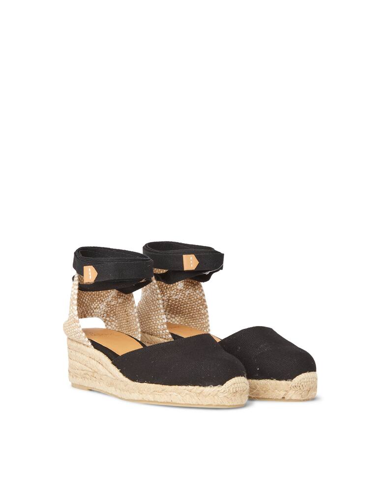 rinascente Castaner Carina wedges - black