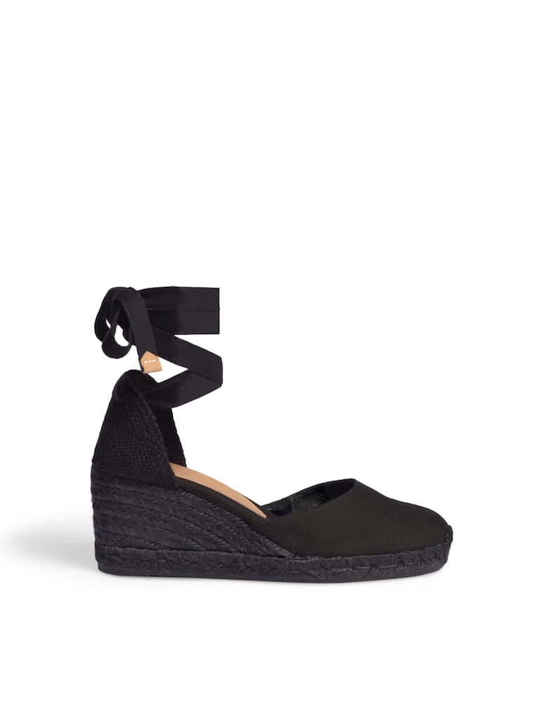 rinascente Castaner Carina canvas wedges sandals