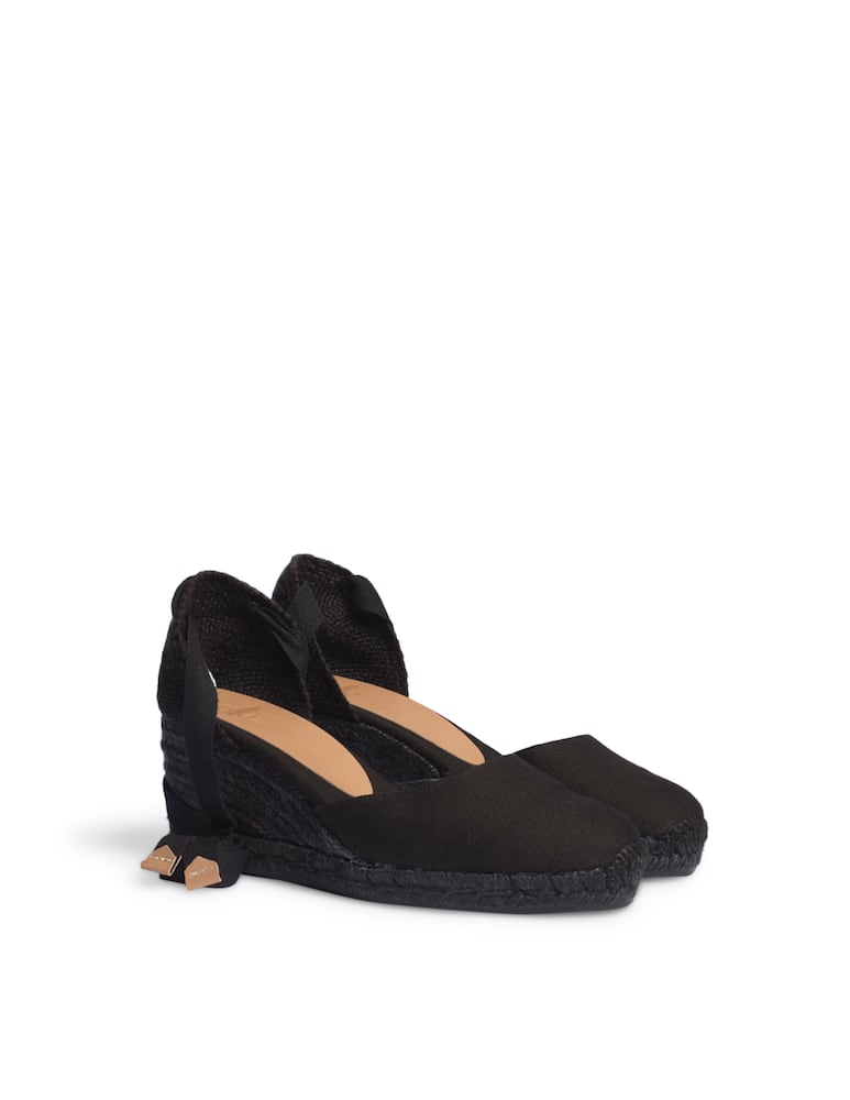 rinascente Castaner Carina canvas wedges sandals