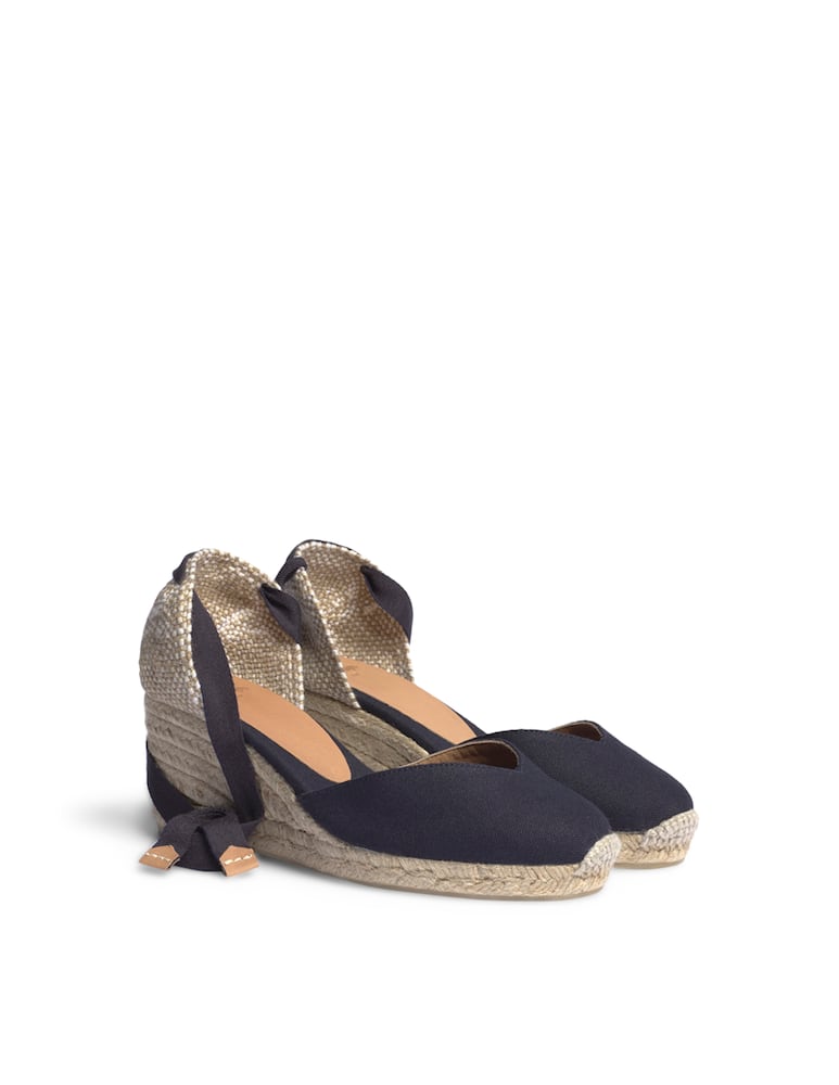 rinascente Castaner Chiara canvas wedges sandals