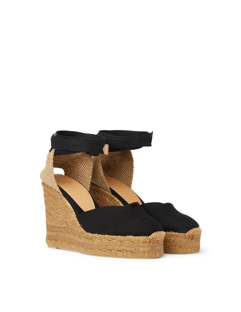 rinascente Castaner Chiara pumps heart with platform - black