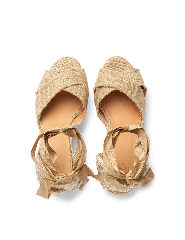 rinascente Castaner Bluma wedge sandals with lace-up