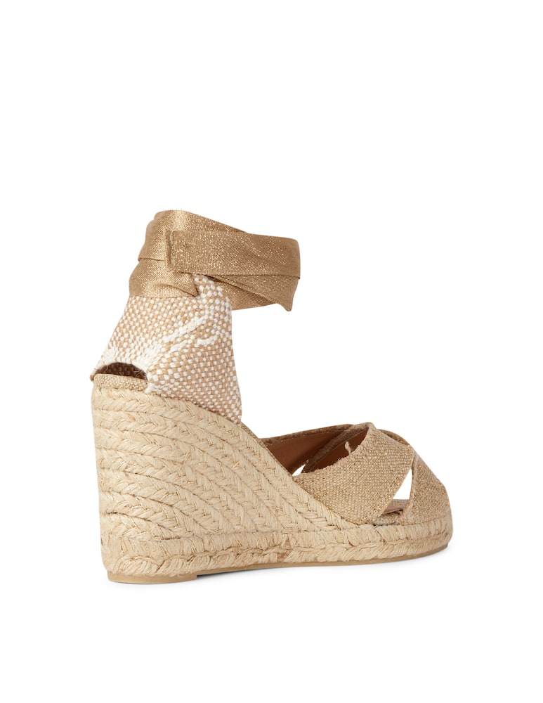 rinascente Castaner Bluma wedge sandals with lace-up