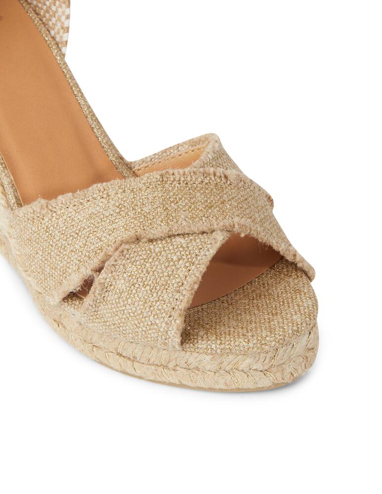 rinascente Castaner Bluma wedge sandals with lace-up