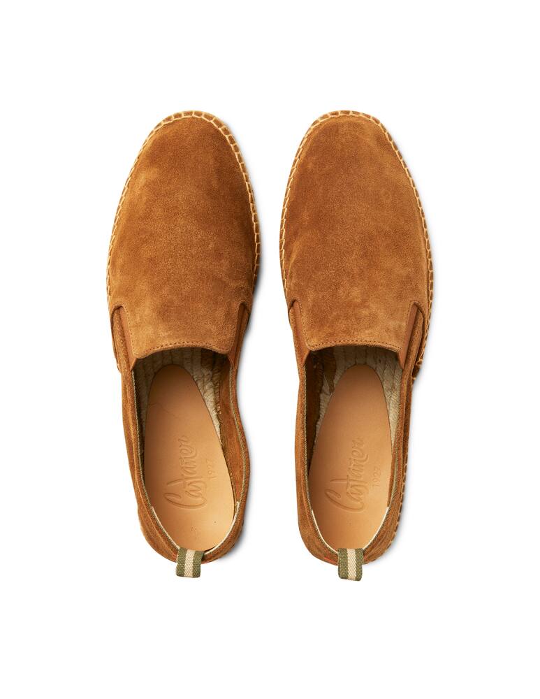 rinascente Castaner Rubber bands suede espadrillas shoes - brown