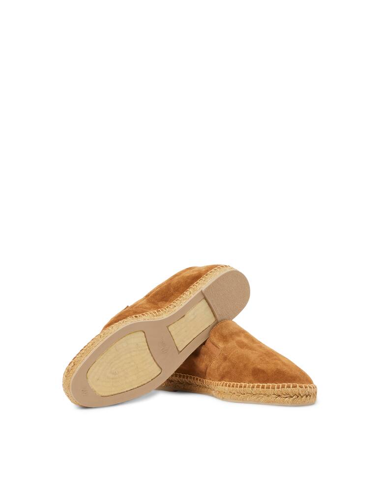 rinascente Castaner Rubber bands suede espadrillas shoes - brown
