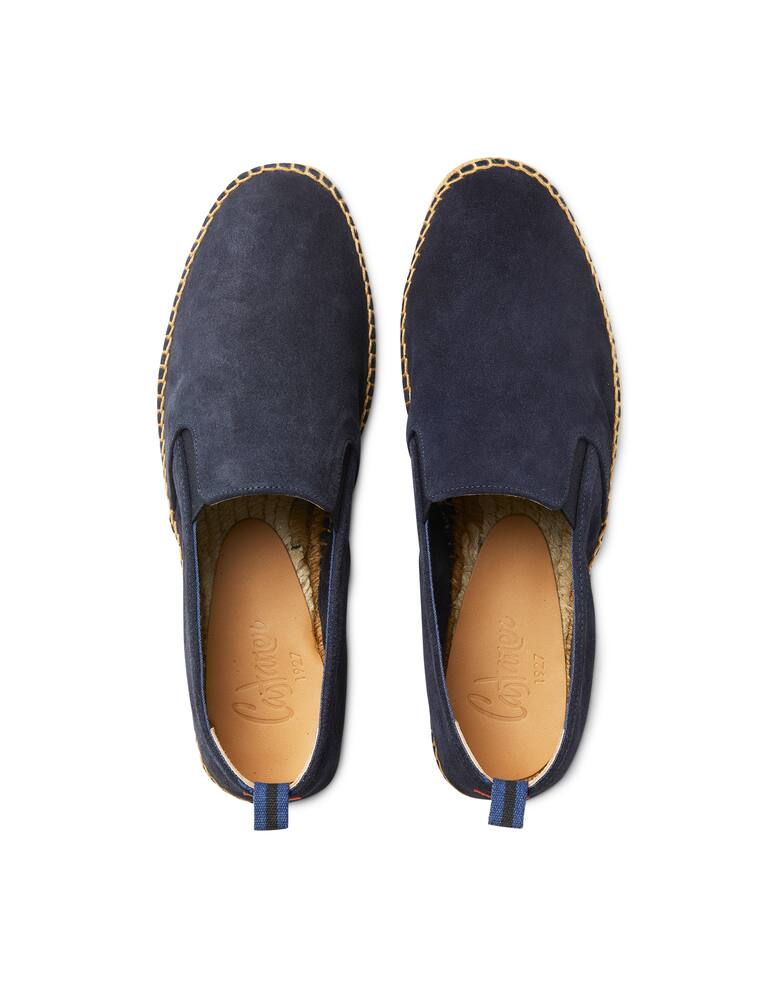 rinascente Castaner Rubber bands suede espadrillas shoes - blue