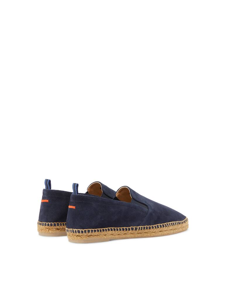 rinascente Castaner Rubber bands suede espadrillas shoes - blue