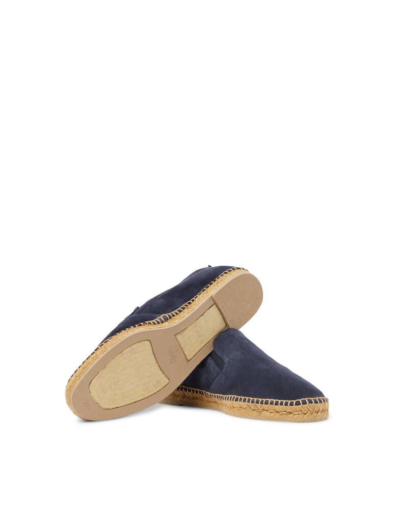 rinascente Castaner Rubber bands suede espadrillas shoes - blue