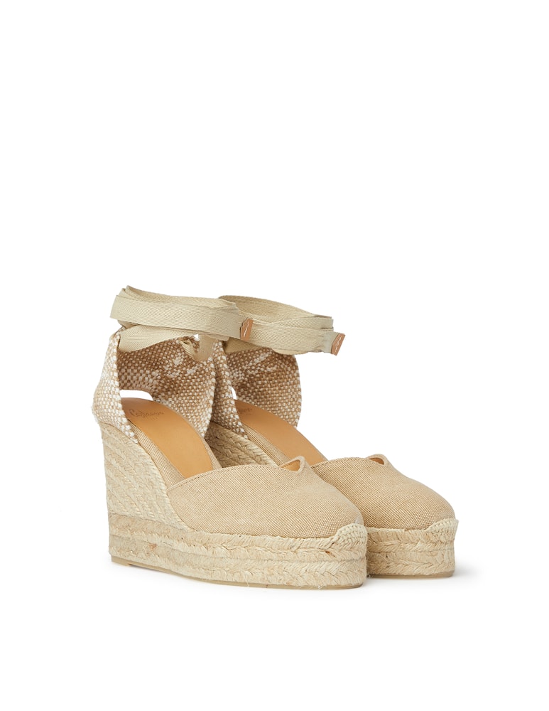 rinascente Castaner Chiara wedge espadrillas - beige