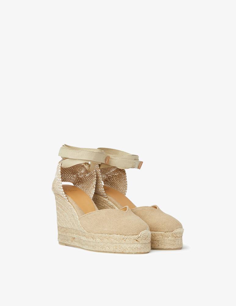 rinascente Castaner Espadrillas con zeppa Chiara - beige