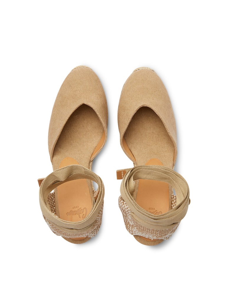 rinascente Castaner Chiara wedge espadrillas - beige