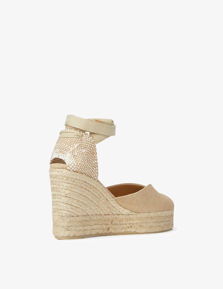 rinascente Castaner Espadrillas con zeppa Chiara - beige