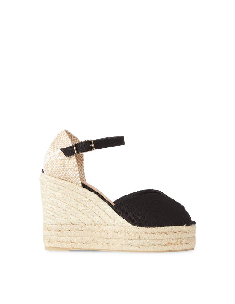 rinascente Castaner Bianca opetoe wedge sandals
