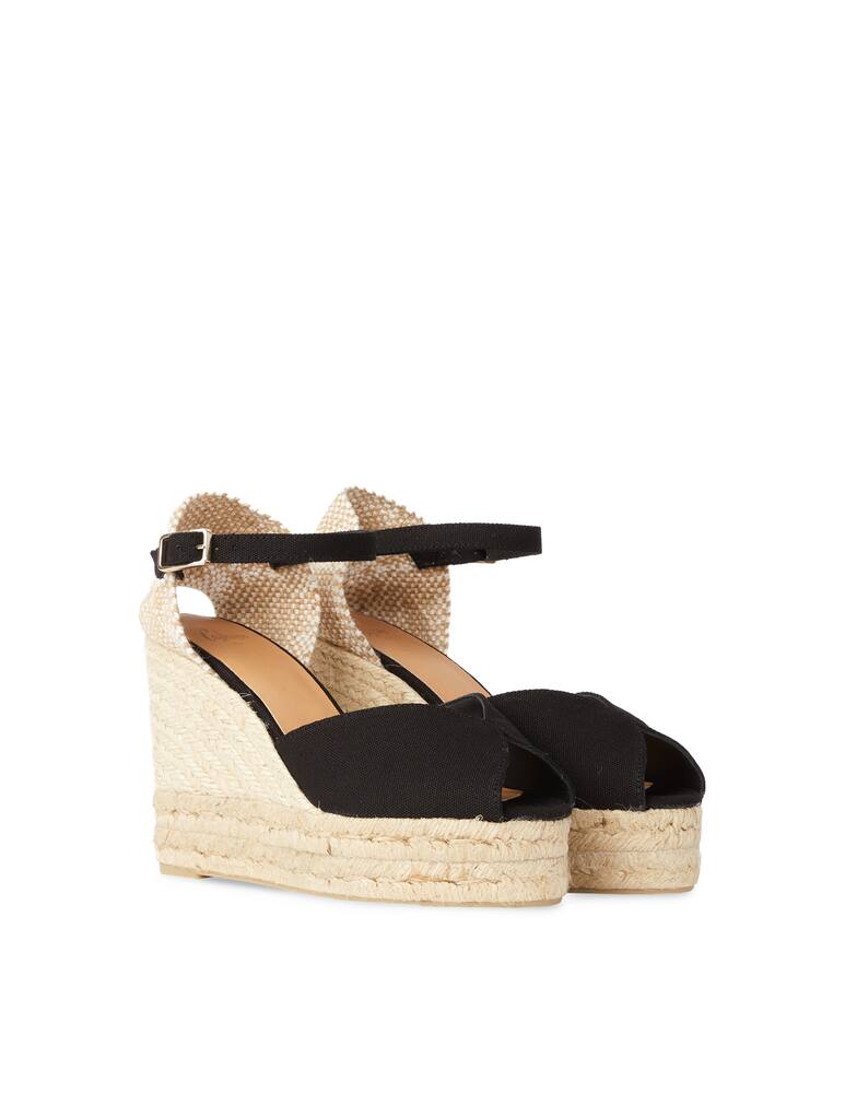 rinascente Castaner Bianca opetoe wedge sandals