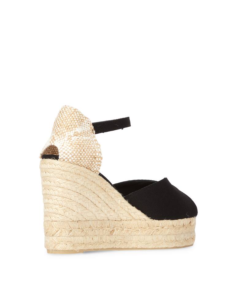 rinascente Castaner Bianca opetoe wedge sandals