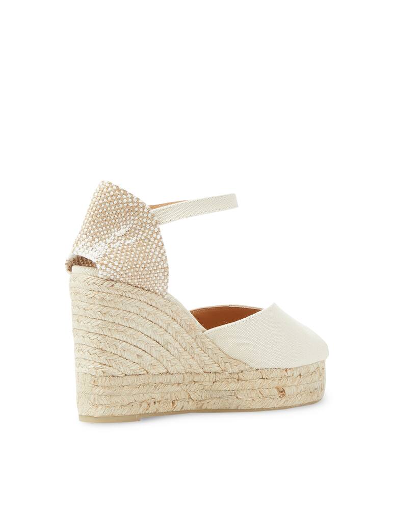 rinascente Castaner Decollete cuore con zeppa - bianco