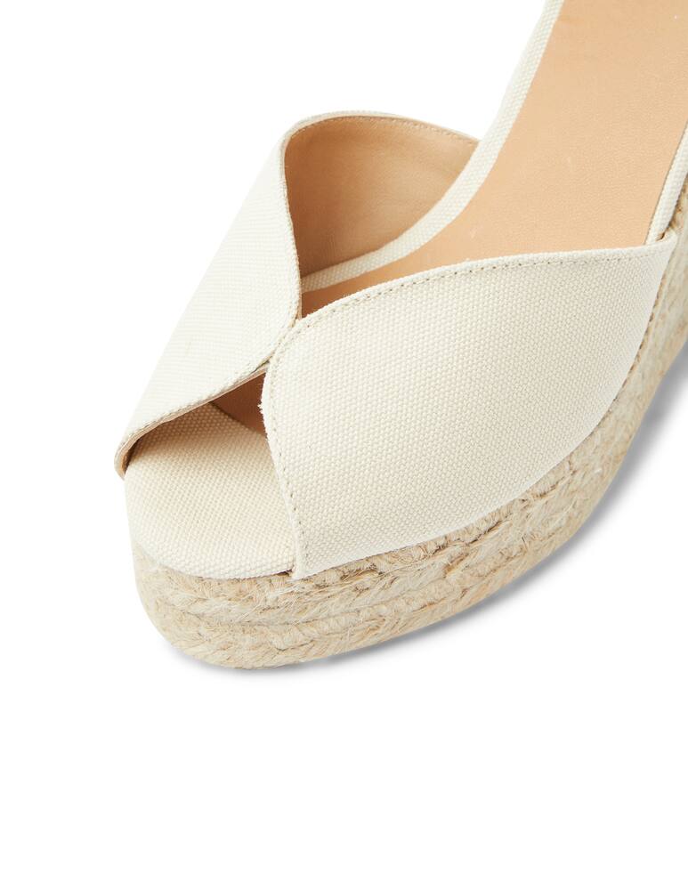 rinascente Castaner Decollete cuore con zeppa - bianco