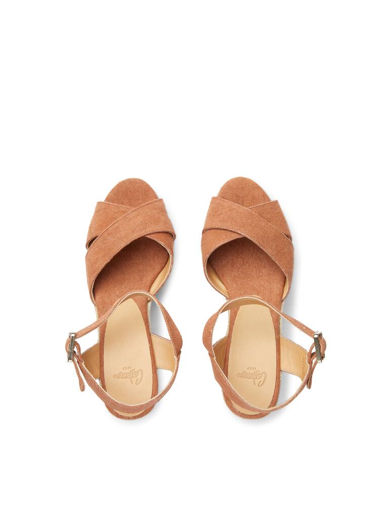 rinascente Castaner Sandali platform con cinturino - marrone