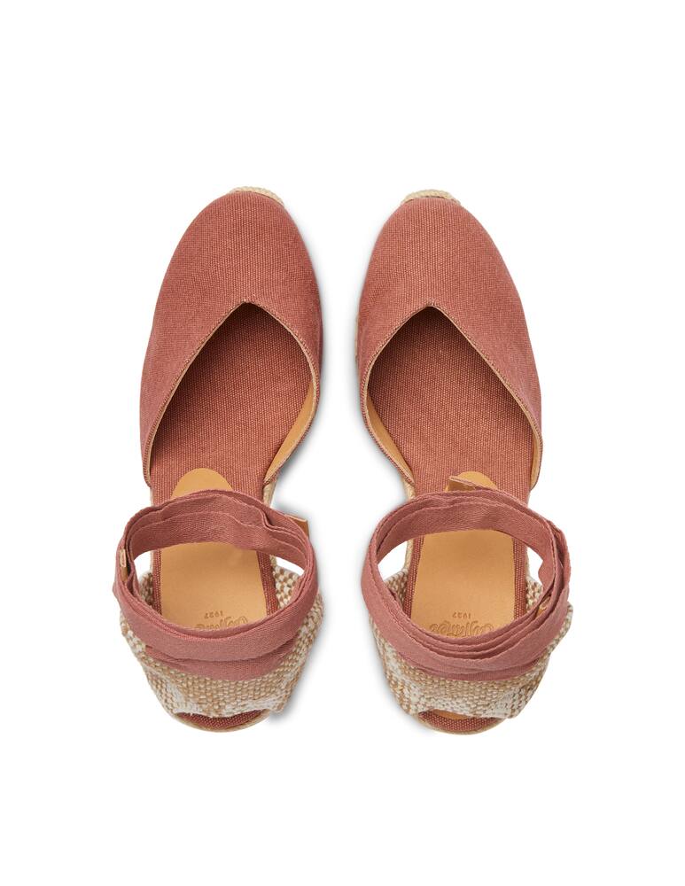 rinascente Castaner Chiara wedge espadrillas - pink