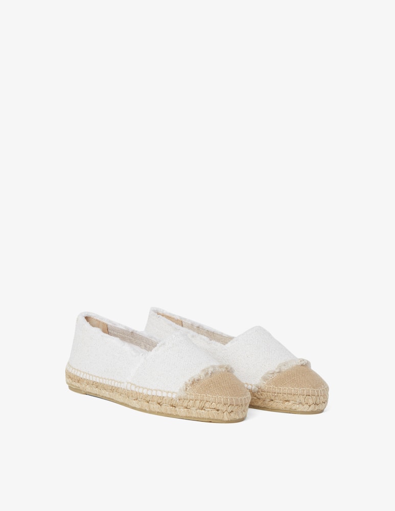 rinascente Castaner Espadrillas with glitter - white