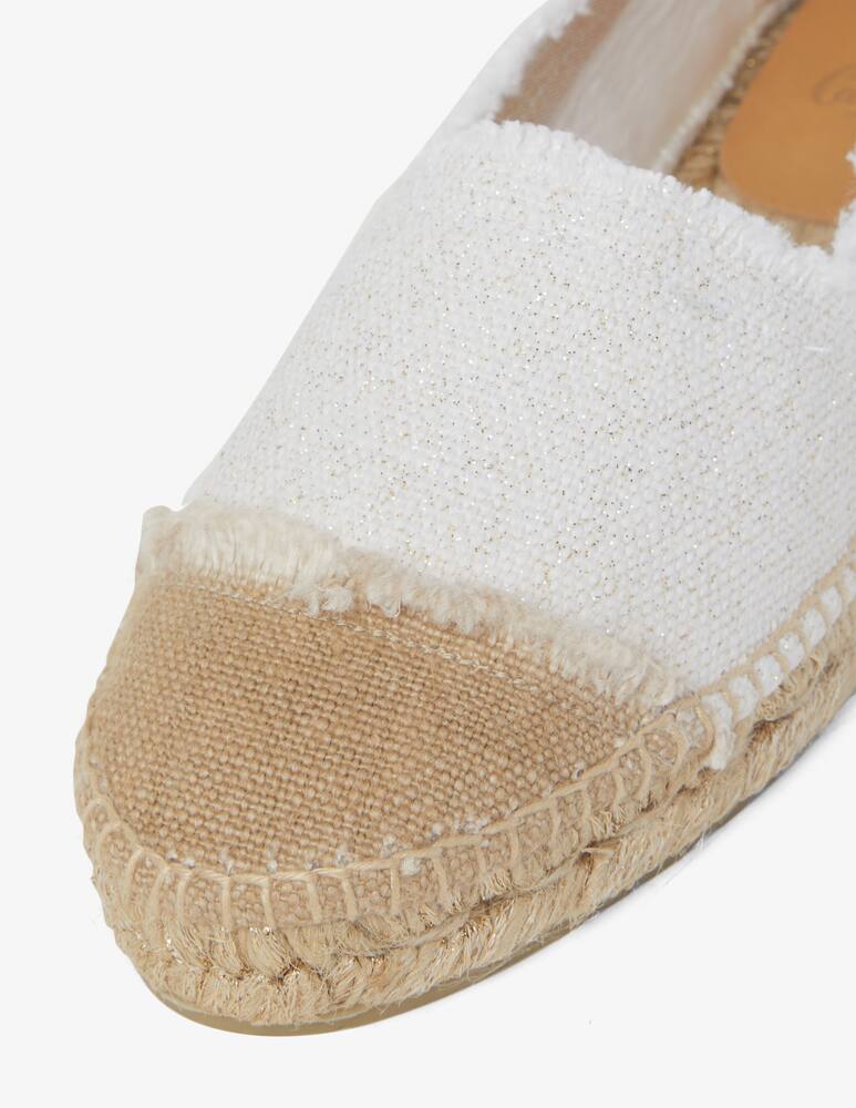 rinascente Castaner Espadrillas with glitter - white