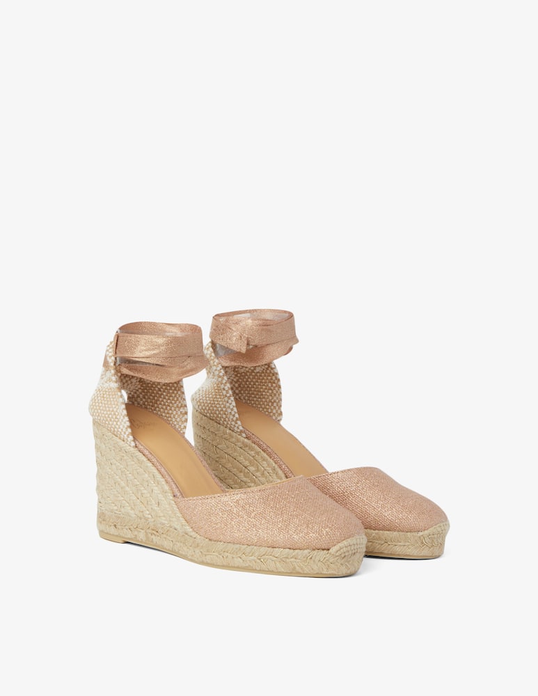 rinascente Castaner Espadrilla con zeppa glitter Carina