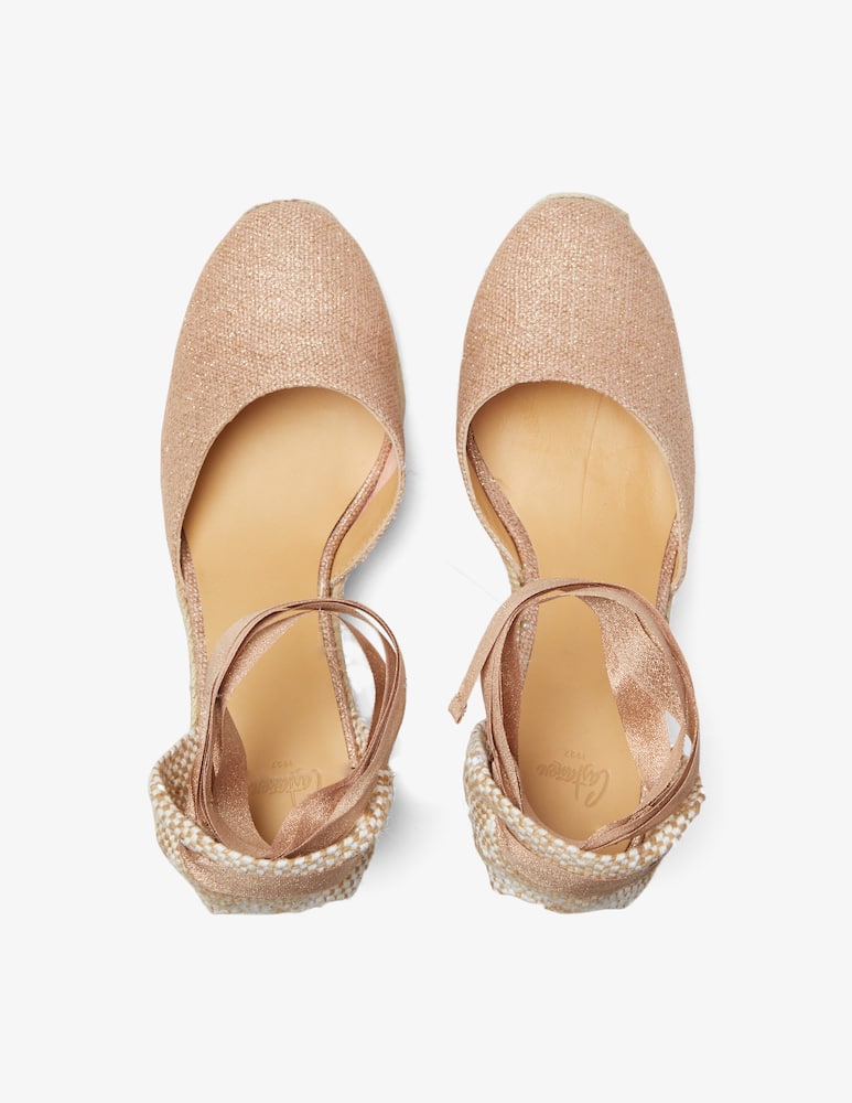 rinascente Castaner Espadrilla con zeppa glitter Carina