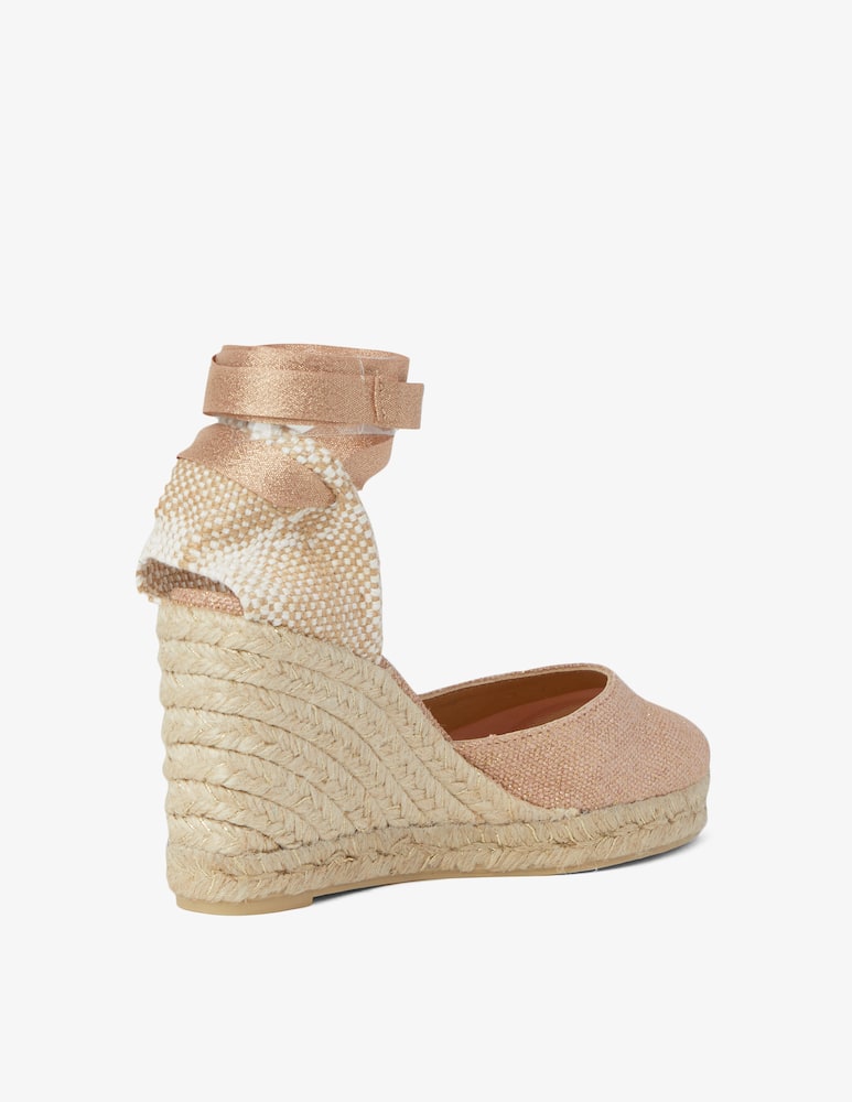 rinascente Castaner Espadrilla con zeppa glitter Carina