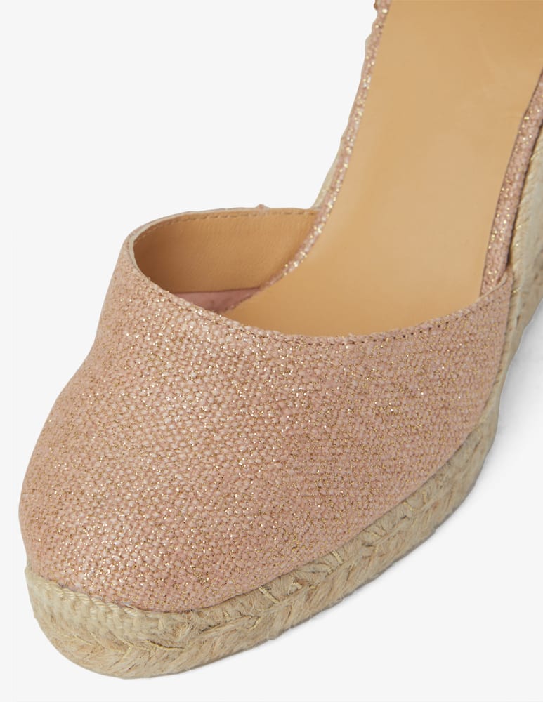rinascente Castaner Espadrilla con zeppa glitter Carina