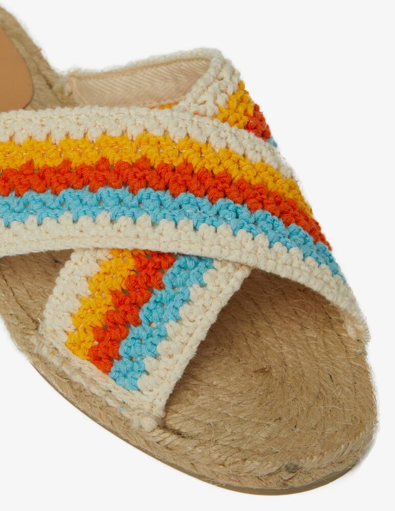 rinascente Castaner Espadrilla Paka lavorati all'uncinetto