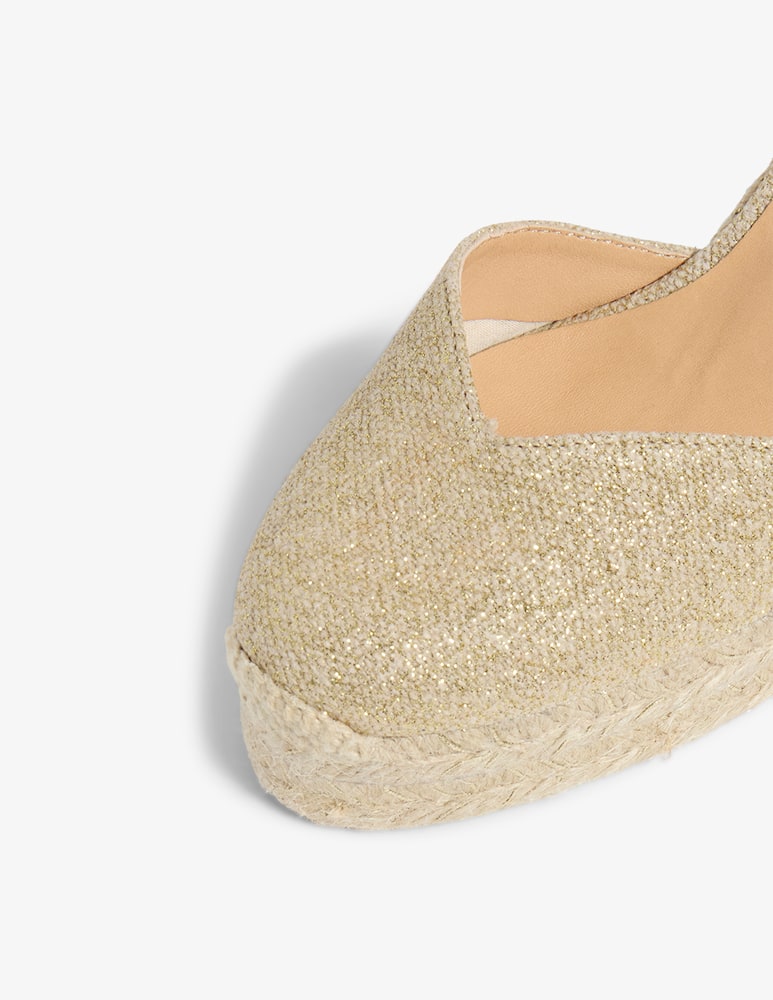 rinascente Castaner Scarpe con zeppa glitterata Chiara