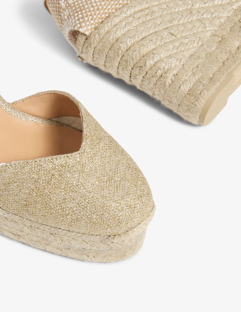 rinascente Castaner Scarpe con zeppa glitterata Chiara