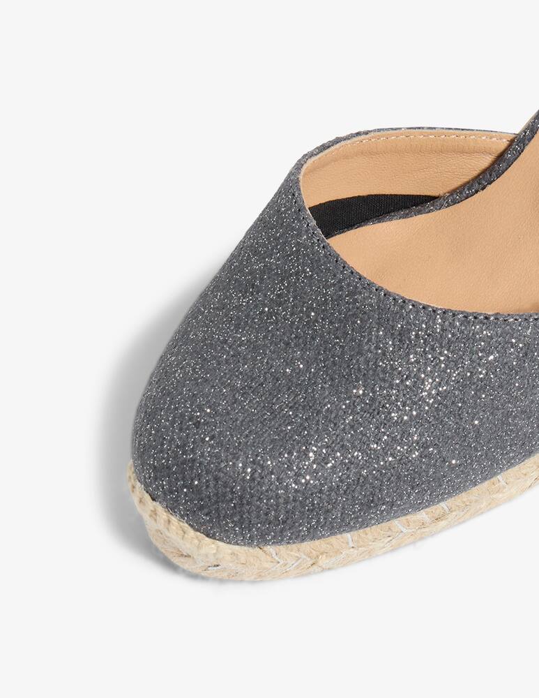 rinascente Castaner Carina lace glitter heeled shoes