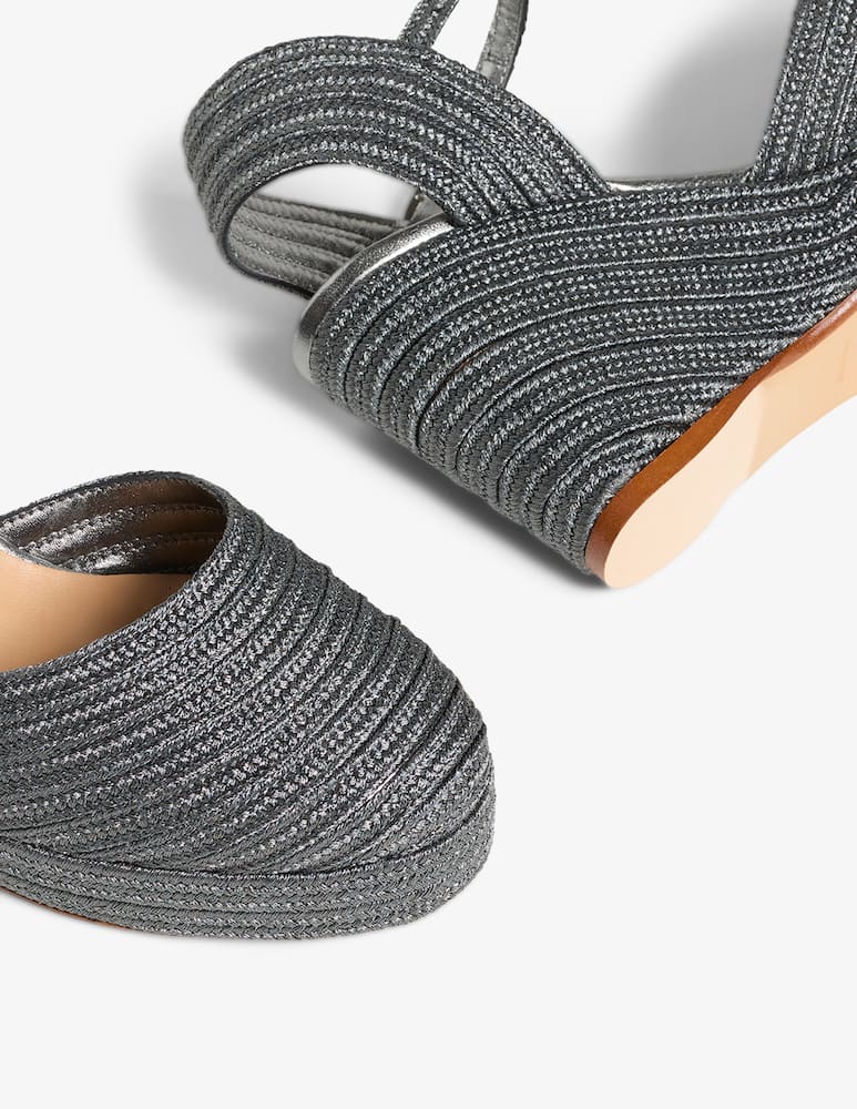 Castaner Scarpe con tacco glitterate Carolyn - immagine 3