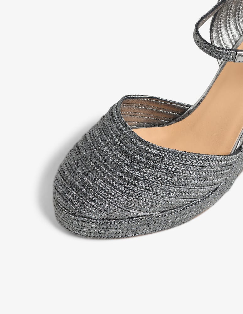 rinascente Castaner Carolyn glitter allover heeled shoes