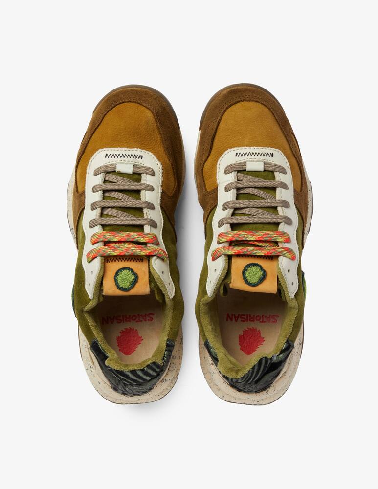 rinascente Sartorisan Sneakers 120062 chacrona premium - Olive