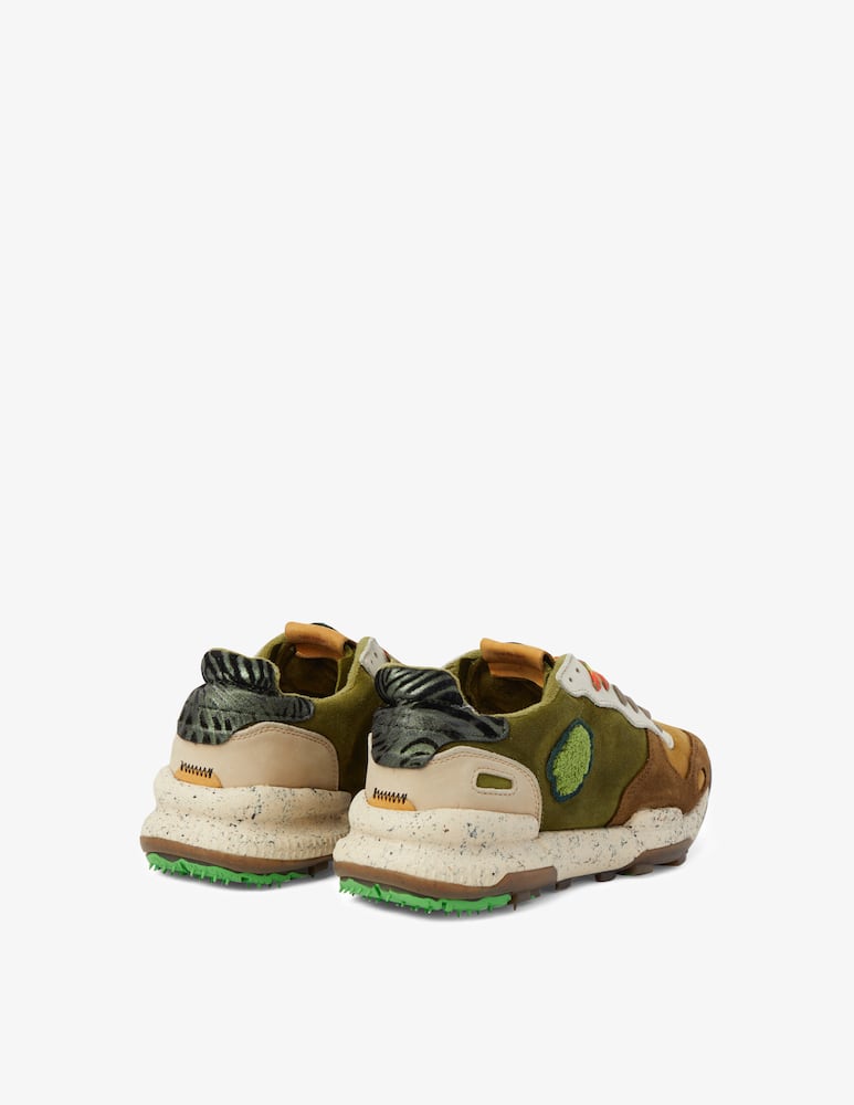 rinascente Sartorisan Sneakers 120062 chacrona premium - Olive