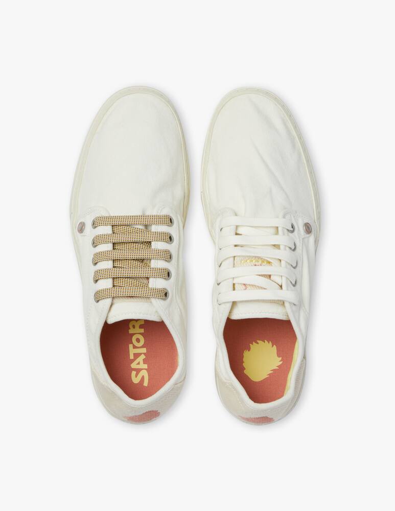 rinascente Satorisan Sneakers heisei gaia terra 2 cotone - bianco