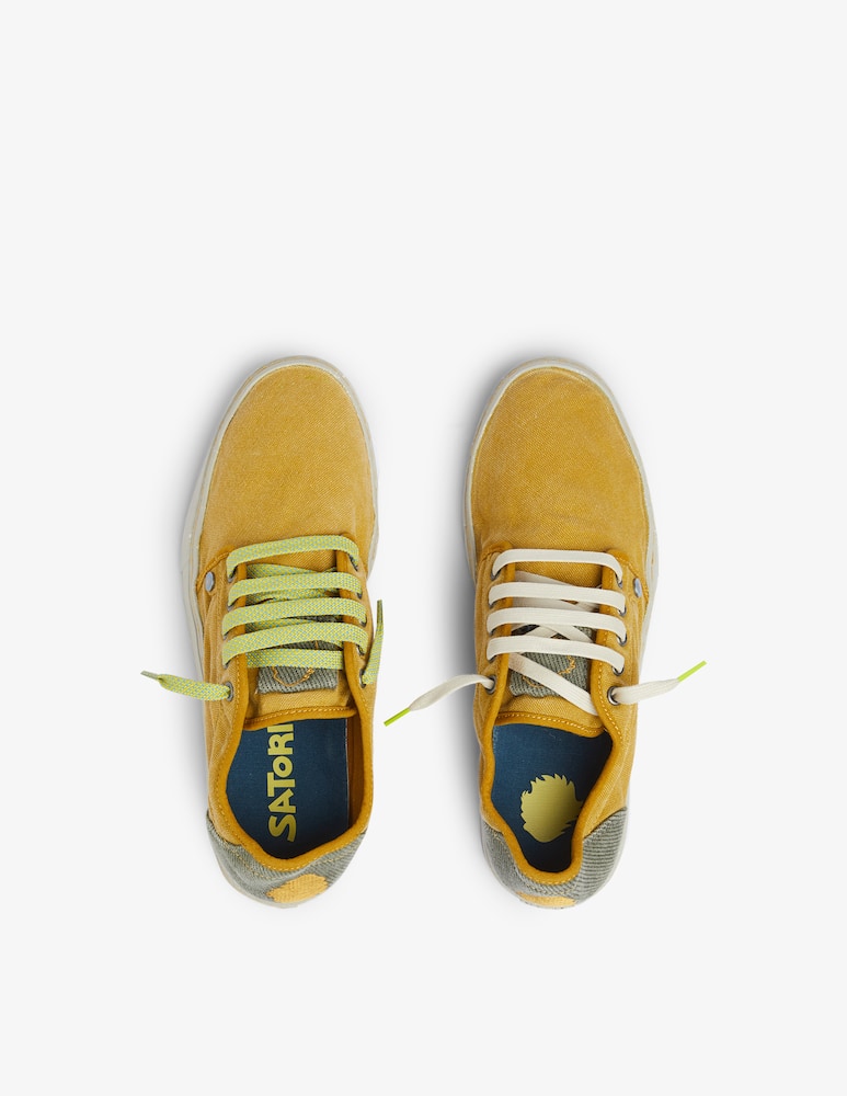 Satorisan Sneakers heisei gaia terra 2 cotone - verde - immagine 3 Satorisan Sneakers heisei gaia terra 2 cotone - verde - immagine 3