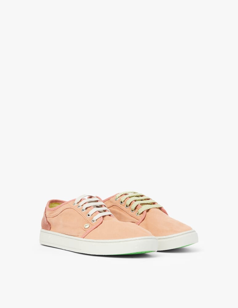 rinascente Satorisan Heisei gaia terra 2 cotton sneakers - pink