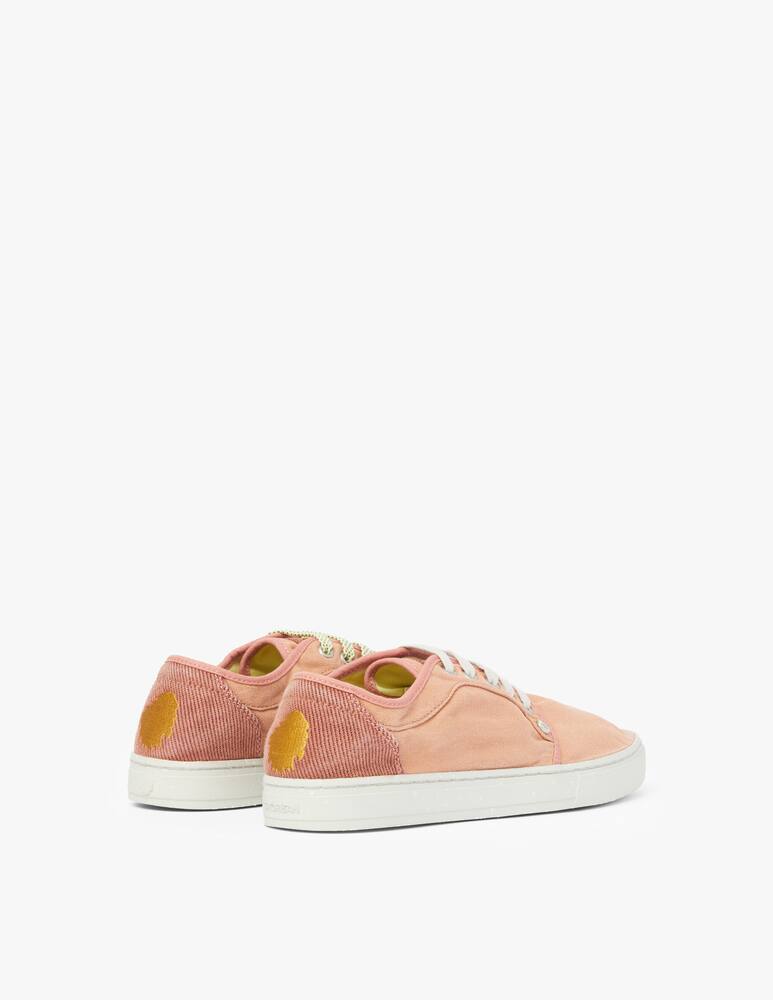rinascente Satorisan Heisei gaia terra 2 cotton sneakers - pink